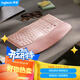 羅技（Logitech）Wave Keys波浪鍵盤(pán) 人體工學(xué)鍵盤(pán) 辦公鍵盤(pán) 無(wú)線(xiàn)藍顏鍵盤(pán) 配備軟墊掌托 3臺設備連接 粉色 99鍵
