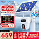 ?？低暎℉IKVISION）皓視通太陽(yáng)能攝像頭無(wú)電無(wú)網(wǎng)終身免流量監控室外800萬(wàn)監控器360度無(wú)死角帶夜視 長(cháng)續航標配