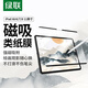 綠聯(lián)適用iPad Air8/7/6類(lèi)紙膜磁吸可拆卸Air11英寸M4芯片2026年款蘋(píng)果平板抗指紋手寫(xiě)繪畫(huà)磨砂紙膜