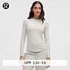 lululemon丨Hold Tight 女士緊身剪裁長(cháng)袖 T 恤 LW3FTFS 鴿子灰 M /8