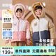 嘟嘟家童裝寶寶羽絨服冬季保暖兒童外套冬款男童棉服女童棉襖 皮粉色120