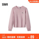 森馬（Semir）史努比系列毛衣女冬彩點(diǎn)含羊毛插肩袖繡花圓領(lǐng)套頭衫101724107025