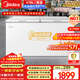 美的（Midea）419L單溫家用冰柜冷藏冷凍柜兩用大容量冷柜一級能效節能低霜冰箱京東自營(yíng)BD/BC-419DKM國家補貼