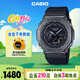 卡西歐（CASIO）手表男G-SHOCK黑武士運動(dòng)學(xué)生日韓表送男友禮物GM-2100BB-1A