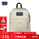 JANSPORT杰斯伯書(shū)包輕便雙肩包男女旅行包簡(jiǎn)約背包電腦包學(xué)生校園 4QUTDH8奶漾-帶側邊袋-25年