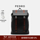 PEDRO新年禮物男士商務(wù)雙肩包大容量背包電腦包旅行包書(shū)包PM2-25210227 黑色 L