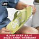 Lee人字拖2026夏季新款拖鞋男防滑軟底休閑百搭沙灘涼拖透氣夾趾拖 草綠 42