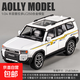 1:24豐田普拉多lc250車(chē)模型合金仿真越野車(chē)玩具男孩收藏擺件汽車(chē) 1:24霸道普拉多LC250【白色】