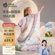 貝肽斯兒童防踢睡被胎脂皮美利奴羊毛睡袋嬰幼兒防踢被子秋冬中厚 童話(huà)M