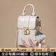 CHARLIE&KELLI CK品牌包包女款簡(jiǎn)約時(shí)尚迷你手機包手提女士2026新款單肩斜挎包 米白色【母親節生日520情人節禮物】