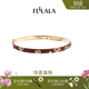 翡拉拉Fellala翡拉拉原創(chuàng  )設計錦上添花氣質(zhì)手鐲女小眾高級感大氣首飾潮 紅色M