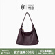 觀(guān)意【孟羽童同款】詩(shī)囊hobo狗牙女包輕奢單肩斜挎腋下包女情人節禮物 青驪咖棕-中號【現貨速發(fā)】 高級小眾生日禮物女