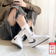 耐克（NIKE）女鞋 2026新款春季時(shí)尚運動(dòng)鞋復古板鞋透氣休閑鞋大童 簡(jiǎn)約黑白-104 新款主推 39
