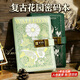 宜品達密碼筆記本帶鎖日記本高顏值女生精致成人日記本高級感簡(jiǎn)約文藝復古男孩少女心高中生創(chuàng  )意記事本 B6幻蝶秘境