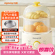 九陽(yáng)（Joyoung）煮蛋器單雙層家用高溫斷電迷你早餐蒸蛋機燉蛋器便攜式電蒸鍋 煮雞蛋神器GE310B
