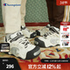 Champion冠軍24秋冬新款板鞋女AutoSkate V1膨膨面包鞋男情侶 黑白（女款） 39