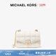MICHAEL KORS 邁克高仕【女神節禮物】MK Soho 女士小號羊皮絎縫斜挎包單肩包 奶白色 289 小號