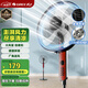 格力（GREE）【巨風(fēng)量】落地扇遠吹風(fēng)電風(fēng)扇臺式電扇易拆洗廣角搖頭節能定時(shí)輕音風(fēng)扇落地扇 FD-4010-WG