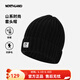 諾詩(shī)蘭（NORTHLAND）套頭帽防靜電保暖休閑帽柔軟親膚NCAEN0501S 黑色 M