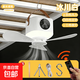 可充電小吊扇宿舍床上學(xué)生寢室家用小型便攜式戶(hù)外露營(yíng)桌面可用usb電風(fēng)扇沖插兩用風(fēng)扇 冰川白【超長(cháng)續航7200毫安】支架款