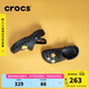 卡駱馳（CROCS）貝雅洞洞鞋沙灘鞋|10126 黑色-001    41 /42(260mm)  