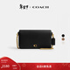 蔻馳（COACH）【禮物】女士經(jīng)典標志MILA通勤斜挎包單肩包老花復古鏈條女包 B4/黑色