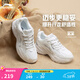 李寧跑步鞋女鞋馬卡龍配色透氣網(wǎng)面舒適運動(dòng)鞋情侶時(shí)尚復古老爹鞋 云霧白/銀色-3 38