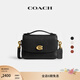 蔻馳（COACH）女士CASSIE 17號翻蓋單肩包斜挎包百搭春季通勤女包 B4/黑色