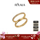 翡拉拉（fellala）「羅馬」戒指簡(jiǎn)約對戒輕奢指環(huán)情侶戒疊戴戒潮送女友節日生日禮物 L碼