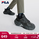 斐樂(lè )（FILA）蕨草鞋FERN男鞋戶(hù)外老爹鞋休閑鞋時(shí)尚舒適運動(dòng)鞋 陰影灰/黑-DB 44