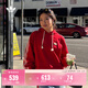 adidas李現同款新年款時(shí)尚針織運動(dòng)連帽衛衣男女冬阿迪達斯三葉草   淺猩紅   M