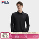 FILA 斐樂(lè )官方男子針織長(cháng)袖POLO衫2026春季新款休閑簡(jiǎn)約基礎上衣
