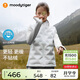 moodytiger校服神器兒童羽絨馬甲鴨絨背心男女童輕薄保暖拒水透氣彈力秋冬款