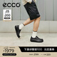 愛(ài)步（ECCO）樂(lè )福鞋男 26年春季時(shí)尚舒適袋鼠鞋男女同款牛皮休閑鞋增高 552504 黑色55250490000 42