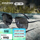 ESSIESEN輕奢品牌墨鏡男司機開(kāi)車(chē)駕駛專(zhuān)用眼鏡變色偏光太陽(yáng)鏡釣魚(yú)眼鏡 黑框-偏光變色片【日夜兩用】