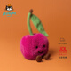 Jellycat趣味單葉櫻桃毛絨玩偶食物水果寶寶陪伴娃娃生日新年禮物 紅色 One Size