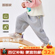 嘟嘟家寶寶長(cháng)褲春款男童運動(dòng)褲春裝兒童褲子女童束腳褲小童童裝 灰色110