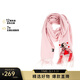 莫斯奇諾（MOSCHINO）女士oliver圖案流蘇羊毛圍巾30708 M2570 粉色 TU