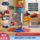 汪汪隊立大功新版汪汪狗狗隊玩具全套裝系列立大功兒童禮物總部瞭望塔回力大巴 總部塔+9車(chē)+9狗-送禮品