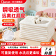 洽苒日本嬰兒尿布新生兒專(zhuān)用純棉可洗紗布防漏尿片四季透氣寶寶介子布 純棉紗-含尿布扣 10條裝 【透氣-吸水-速干】