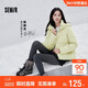 森馬（Semir）陳都靈|商場(chǎng)同款半裙女2025冬仿呢松緊腰A字顯瘦短裙101725120010