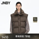 江南布衣（JNBY）【能量黃】商場(chǎng)同款25冬新品羽絨服雙面穿寬松立領(lǐng)5P0C13650 223/濃咖 S