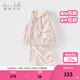 戴維貝拉（DAVE＆BELLA）冬季新款珊瑚絨寶寶家居服套裝女童衣服兒童睡衣兩件套童裝 粉色【現貨】 100 cm（建議身高90-100cm）