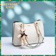 紀詩(shī)哲包包女款輕奢品牌大容量女士手提托特包情人節生日禮物送女友老婆 米白色-【典藏萌熊配飾】2026年新款 奢雅禮盒裝幀