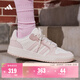 adidas ENTRAP美式校園風(fēng)運動(dòng)少年感復古籃球風(fēng)板鞋男女阿迪達斯   白色/粉色   39
