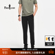 比音勒芬【極境防曬褲】2026春季新款男士戶(hù)外運動(dòng)防曬吸濕速干休閑褲長(cháng)褲 07黑色 32 （32）