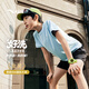 安踏兒童套裝2026夏速干運動套裝男童短袖T短褲時尚兩件套A72625701