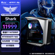 雷神（ThundeRobot）黑武士·Shark 高端游戲電競臺式電腦（i7-14700KF 32G D5  RTX5060Ti 16G顯存 1T 水冷）三角洲