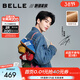 百麗（Belle）張凌赫同款方程式跑道賽車(chē)鞋德訓鞋女紅色運動(dòng)休閑鞋E2L1DAM6預售 紅色【張凌赫同款】 37