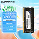 光威（Gloway）8GB DDR4 3200 筆記本內存條 戰將 普條 精選顆粒 CL22